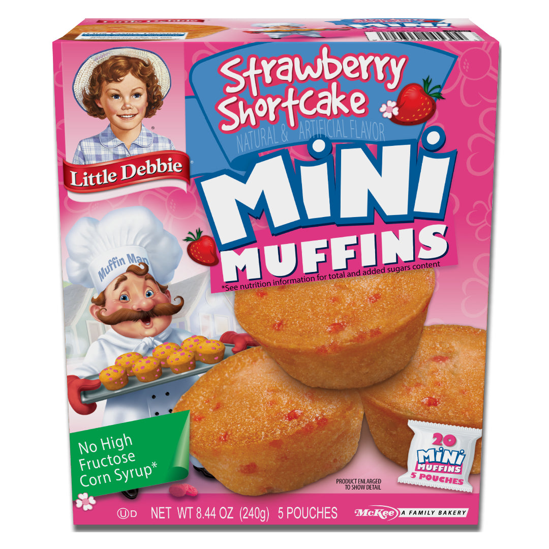LD Mini Muffins - Strawberry Shortcake – McKee Foods Internal